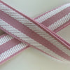 Gurtband rosa/weiß