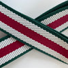 Gurtband grün/weiß/rot