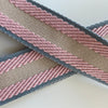 Gurtband grau/rose/beige