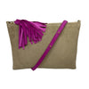 Tassel Bag beige / pink