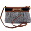 Pochette Equana cognac / dark blue