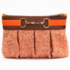 Pochette Equana cognac / orange