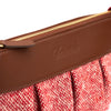 Pochette Equana cognac / rot