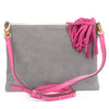 Tasselbag grau / pink