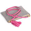 Tassel bag beige / rose