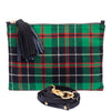 Tartan Tasselbag green / marine