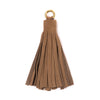 Wildleder Tassel - taupe