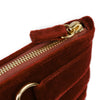 Philippa - velvet bridle bag - copper