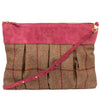 Tweedclutch berry / brown