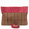 Tweedclutch berry / brown